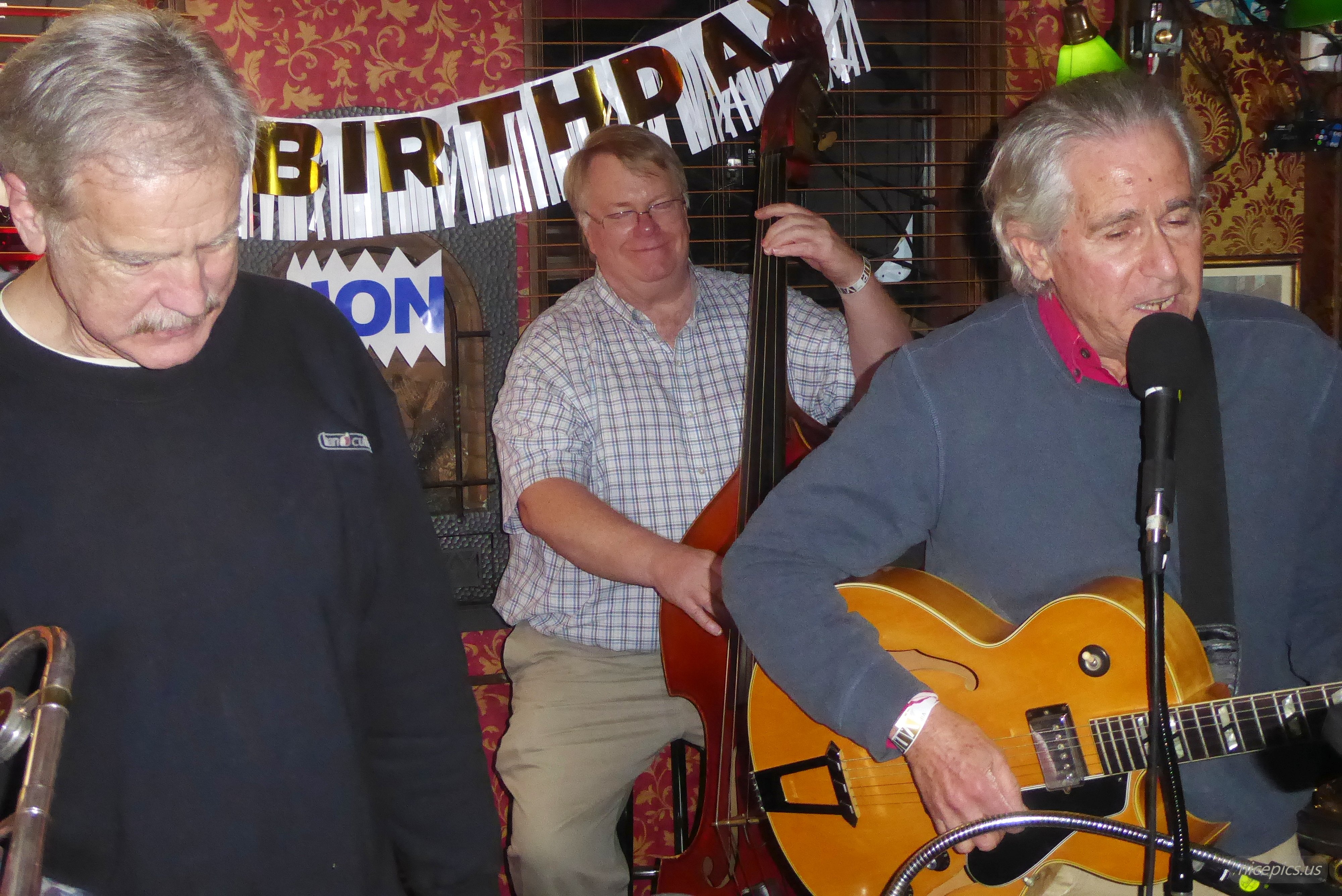Tom, Bruce, and Mike